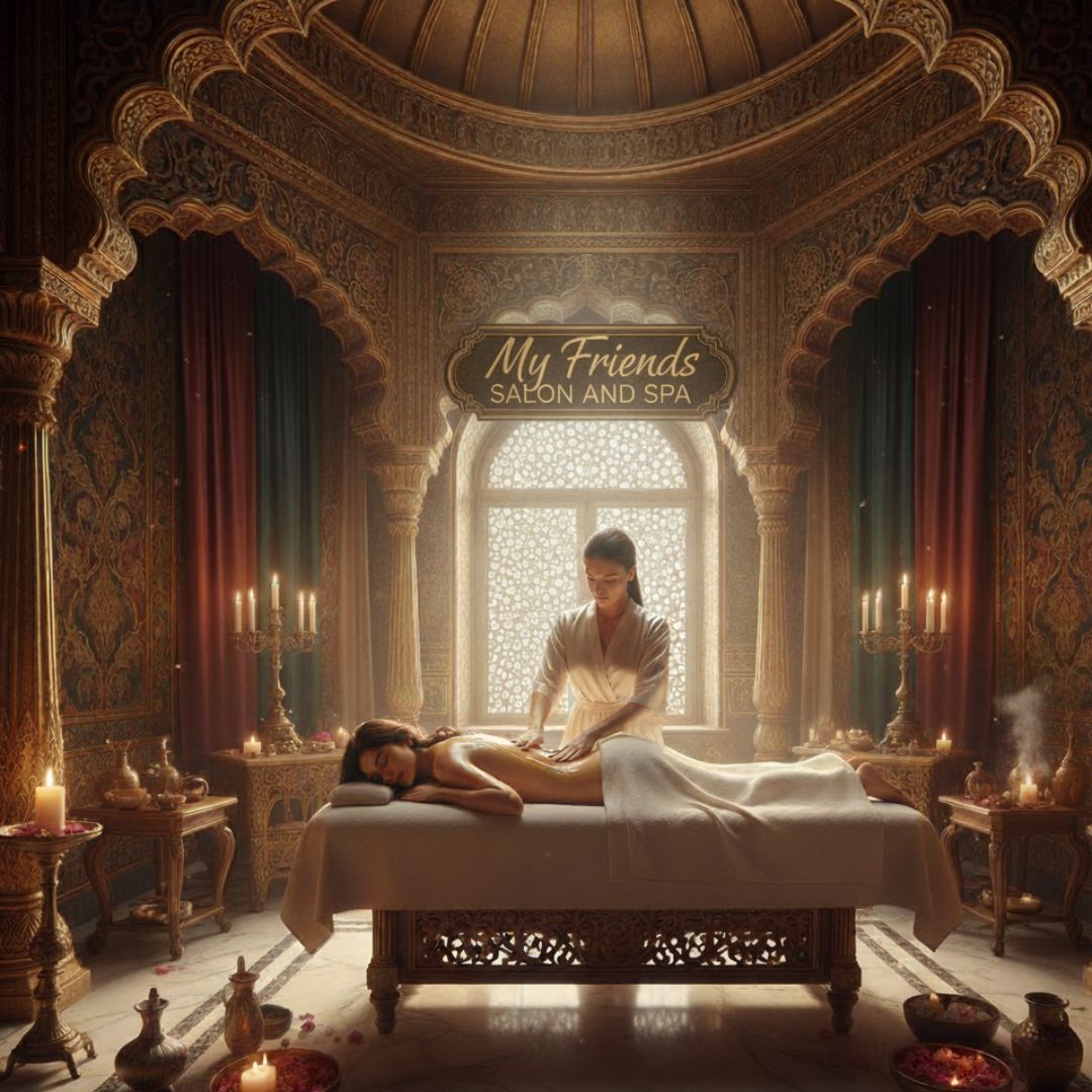 Couple’s spa session